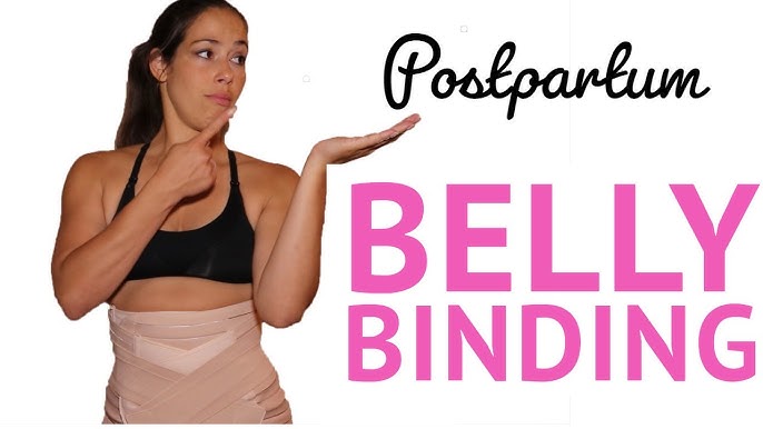Video Inside 28cm Women Waist Shapewear Belly Band Belt Body Shaper Tummy  Control Girdle Wrap Postpartum Support Slimming Recovery Girdle Tummy Shaper