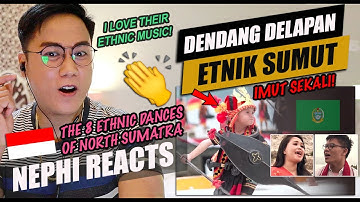 Dendang Delapan Etnik Sumut - Video Music | SINGER REACTION