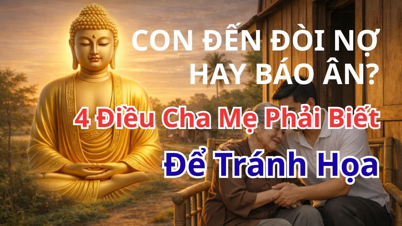 Lời Phật Dạy: 4 Loại Duyên Nợ Giữa Cha Mẹ Và Con Cái, Hiểu Để Tích Đức Cho Đời Con Hưng Thịnh