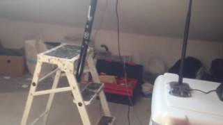 Ct1Hfs - Sunair Gsb 900 Sdx With Vertical Fishing Pole Antenna Ending Qso With Ur5Qw