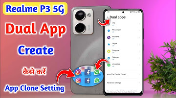 Realme P3 Dual App Setting || How to Create Dual Apps in Realme P3 5g || Dual App kaise kare ||