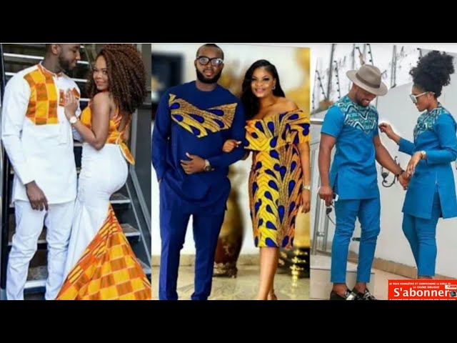 Tenue couple en pagne africaine des nouveaux 2022. Best Fashion Styles for  African Couples Here 2022 - YouTube