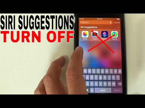 ✅ How To Remove And Turn Off Siri Suggestions On IPhone ?