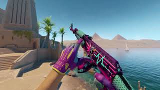 AK 47 Neon Rider FN Gloves Ultra Violent FN AK 47 Neon Rider FN Gloves Ultra Violent FN