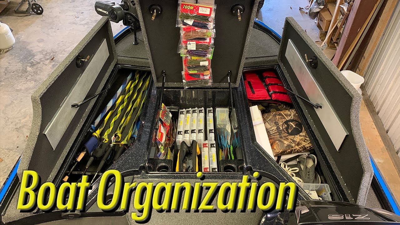 How to Organize your Bass Boat 