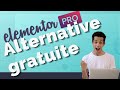 Elementor pro  alternative gratuite