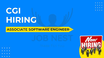 CGI Hiring Associate Software Engineer
