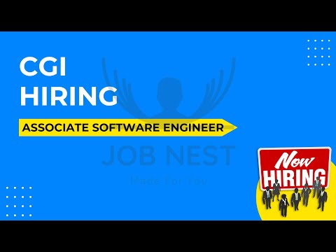 CGI Hiring Associate Software Engineer