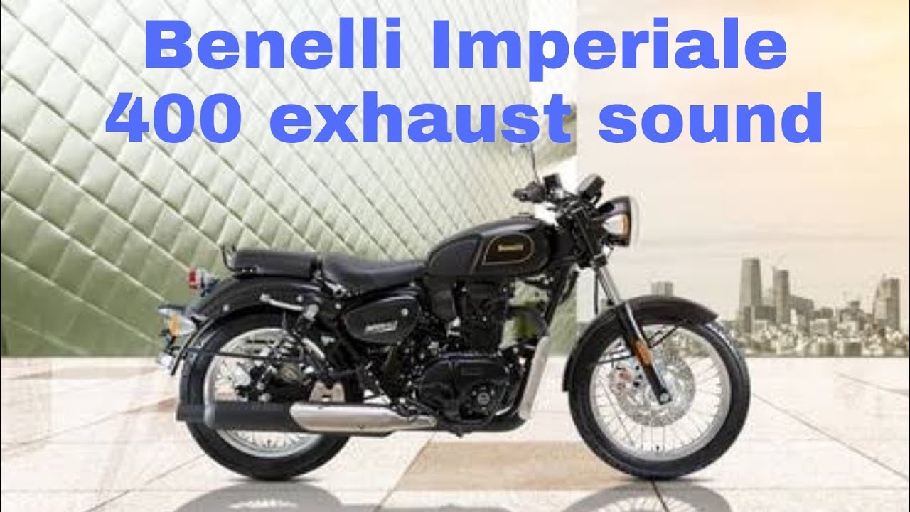 benelli imperiale 400 exhaust change