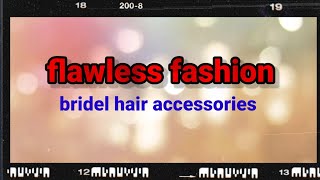 latest hair brooch design /hair brooch/ bridal hair accessory / Hair brooch design