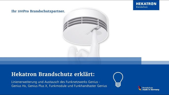 Bedienungsanleitung Hekatron Genius Plus (Deutsch - 33 Seiten)