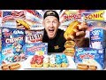 THE ALL AMERICAN 4TH OF JULY FOOD CHALLENGE! (10,000+ CALORIES)