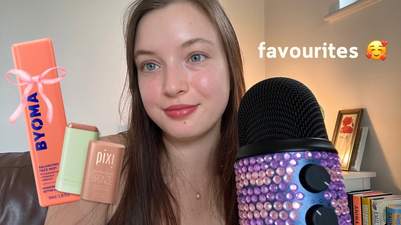 ASMR June Favourites • Whisper Ramble 🧸💗