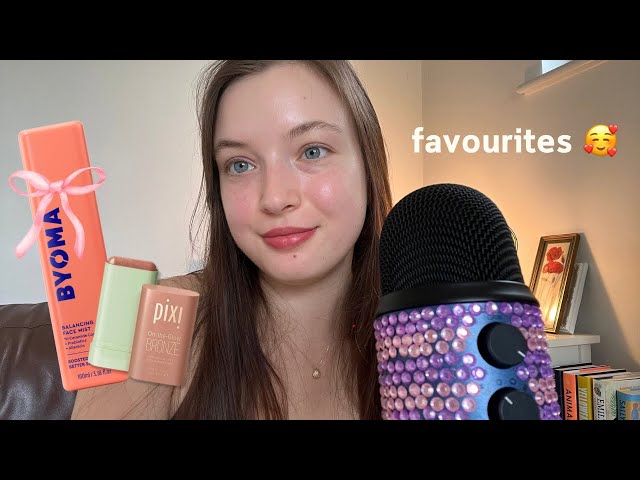 ASMR June Favourites • Whisper Ramble 🧸💗