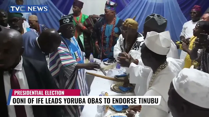 Ooni Of Ife Leads Yoruba Obas To Endorse Tinubu