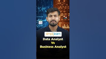 🔥Data Analyst vs Business Analyst: Which Career Is Better for 2026? #shorts #simplilearn