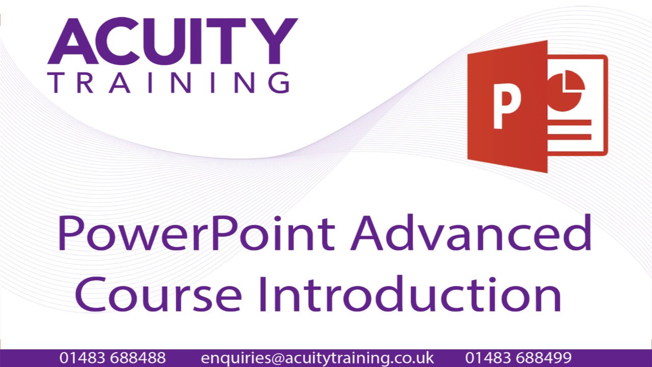 advanced powerpoint presentation courses