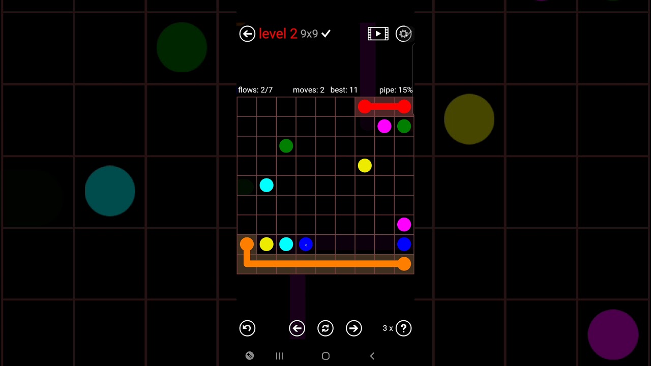 How To Solve Flow Free 9x9 Mania Level 2 Hard Board Walk Through how-to-solve-flow-free-9x9-mania-level-2-hard-board-walk-through