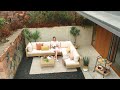 Grand patio 7 pieces wicker patio furniture set all weather outdoor sectional sofa