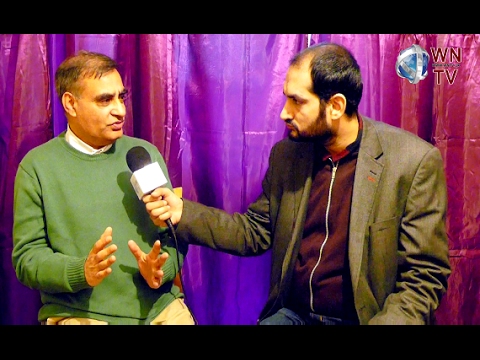 exckusive interview javed iqbal secretary kashmir voice international