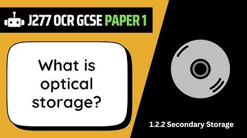 Optical Storage | 2.2 | OCR GCSE Computer Science | J277