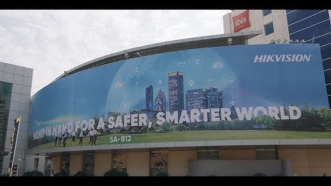 Hikvision showcases it`s cutting-edge technology at Intersec Dubai 2022