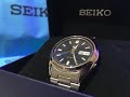 Seiko 5 Automatic SNXS77K1 Dark Blue Dial - Unboxing