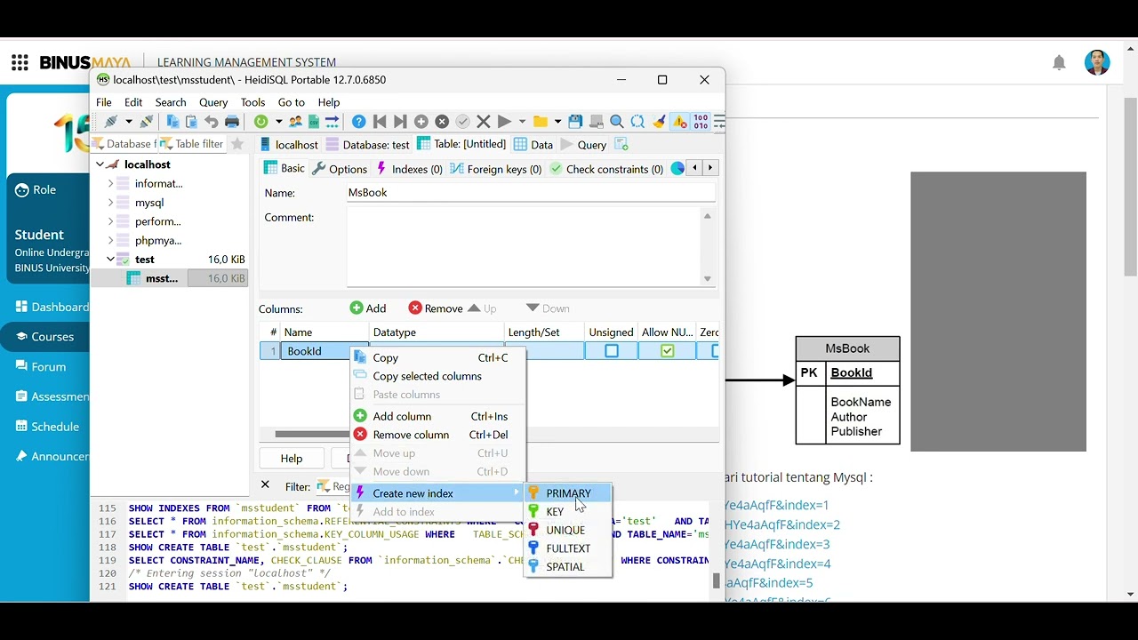 Flip Discussion Create Table dari Gambar ERD File Week6 2 - YouTube
