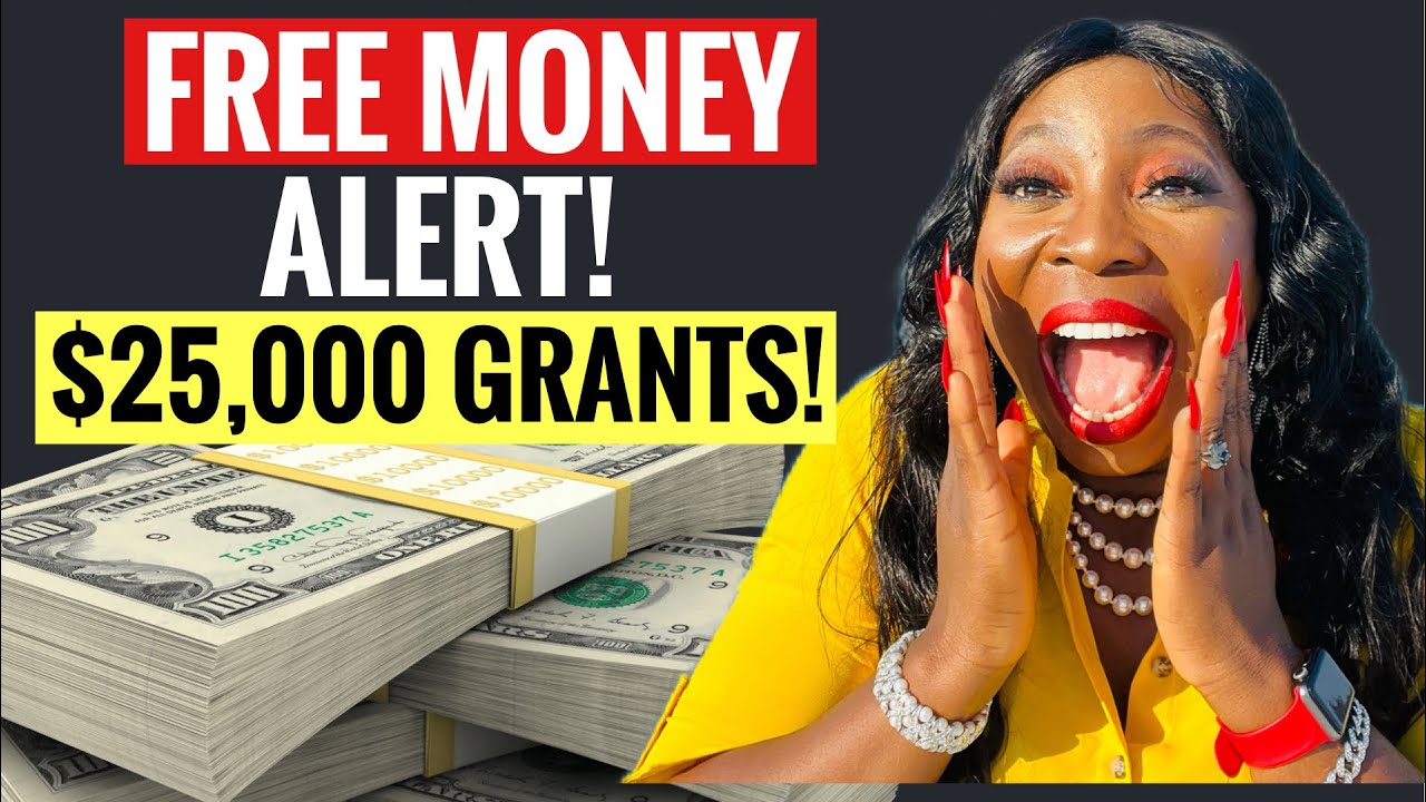 GRANT money EASY 25,000! 3 Minutes to apply! Free money not loan YouTube