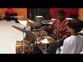 Bernard Purdie giving a youngster on my Northeast Drum Co Kit!!