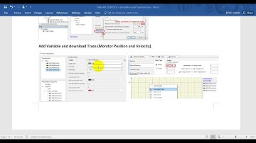 CODESYS Simulation and Trace function