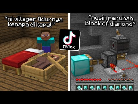 Minecraft Hack TikTok Yang Kalian Tidak Akan Percaya Ada ..