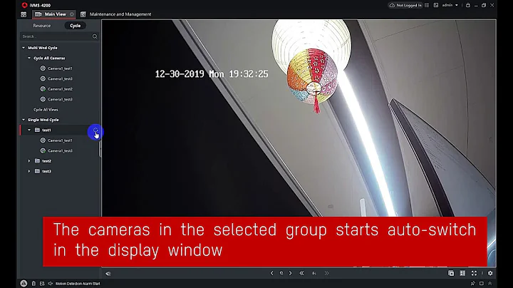 How to Configure Auto Switch in Live View on iVMS 4200