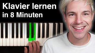 Klavier lernen für Anfänger (SUPER EINFACH) + dein 1. Lied