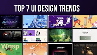 Top 7 Web UI Design Trends That You Must Know. Most Unique UI and Website Layout Design.