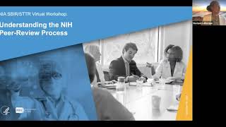 NIA SBIR/STTR Virtual Workshop: Understanding The NIH Peer-Review Process (with Audio Descriptions) NIA SBIR/STTR Virtual Workshop: Understanding The NIH Peer-Review Process (with Audio Descriptions)