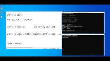 Walkthrough-How to Setup Multisig Using the Iron Fish CLI