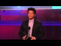 Bruno Mars Wins Pop/Rock Male - AMA 2011