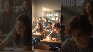 The Girl Who Stood Up #courage #lifelessons #kindness #motivationalvideo #viral #youtubeshorts