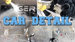 Deep Cleaning a FILTHY DIRTY Ford Ranger! Carpet Cleaning and Satisfying Car Detailing | Tall Guy