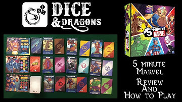 Dice and Dragons - 5 Minute Marvel Review and How to Play