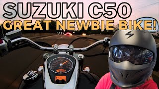 Ride on my Suzuki Boulevard C50: Newbie Excitement!