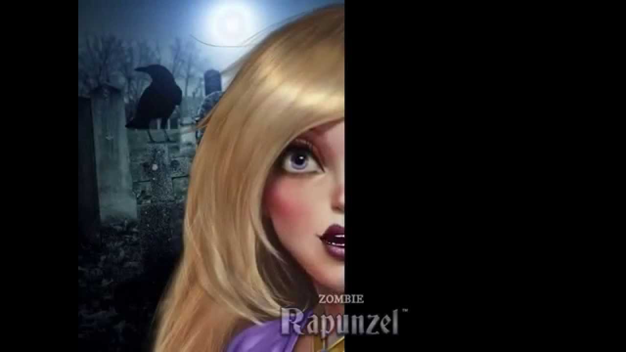 once upon a zombie rapunzel