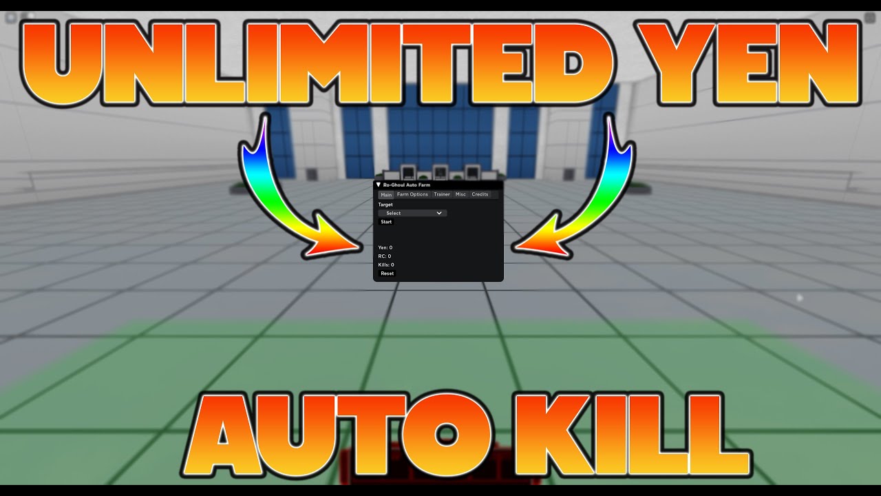 RO GHOUL ROBLOX HACK / SCRIPT | UNLIMITED YEN | UNLIMITED RC | AUTO