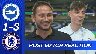 Lampard & Havertz React To First Win Of The Season | Brighton 1-3 Chelsea | Post Match Reaction