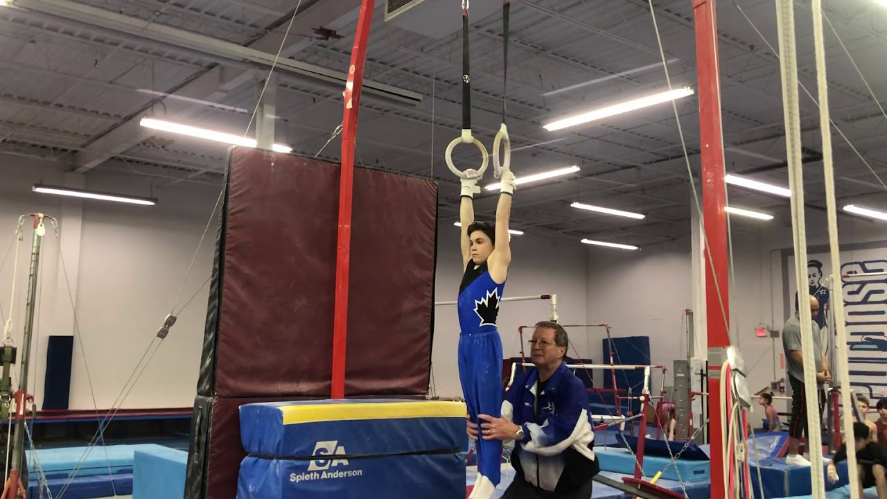 Samuel Rakita, Elite 4, East York Gymnastics Club- Rings - YouTube