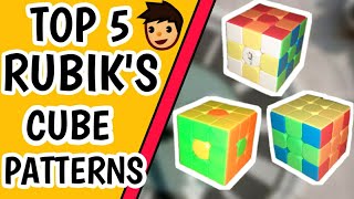Top 5 rubik's cube patterns|Best rubik's cube patterns