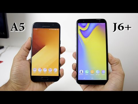 Galaxy J6+ (J6 plus) vs Galaxy A5 2017 - Speed Test, Camera and Speaker Test