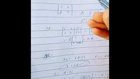 Least Eigen value - Numerical Analysis - BS Math (semester 7) @CR7