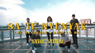 SA TI NYENYAK ||  video lyrics || LHC Makassar ft Andy lowi